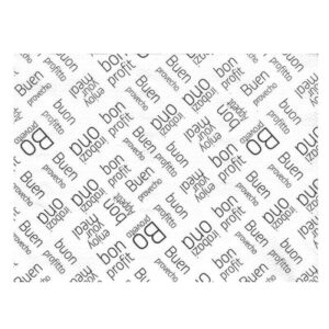 Mantel Papel 30x40 "Buen Provecho"