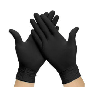 GUANTES DE NITRILO NEGRO